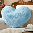 thumbnail image 1 of Valentines Day Heart Pillow - Super Soft Plush Hug Pillow, Cute Romantic Gift for Her/Him, Decorative Throw Pillows for Couch, Bedroom, Blue , 6 inch by PALIFEUR, 1 of 9