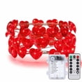 thumbnail image 1 of Valentine’s Day Heart String Lights,10.5 ft 40 LED Heart Lights for Wedding DIY Indoor Gift Valentine's Day, 1 of 6