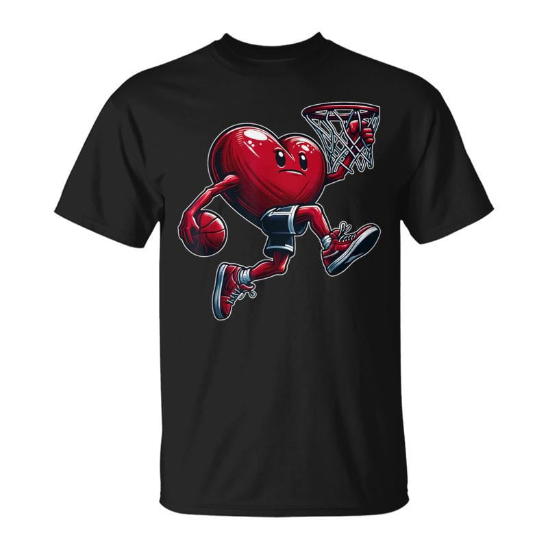 BASKETBAL T-SHIRT: Voor en Achter prints: | rosakadootjesm.nl