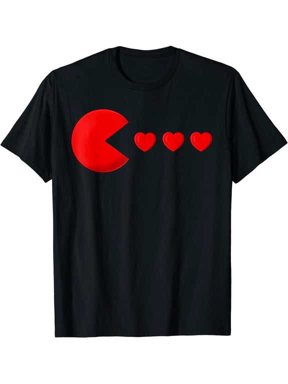 Valentines Day Hearts Funny Boys Girls Kids T-Shirt
