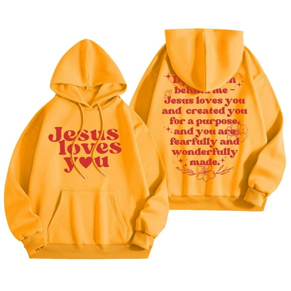 Valentines Day Hooded Sweatshirt for Women Funny Hoodie Fashion Long Sleeve Casual Letter Print With Pocket Gift Clothes for Her