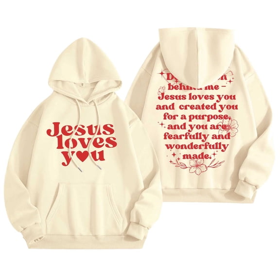 Valentines Day Hoodie Women Hooded Sweatshirts Fashion Long Sleeve Casual Letter Print With Pocket Lightweight Outfits Fall 2026