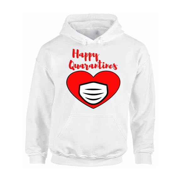 Valentines Day Hoodie for Men Women Funny Heart Valentine 2021 Sweater Graphic Hooded Sweatshirt Unisex