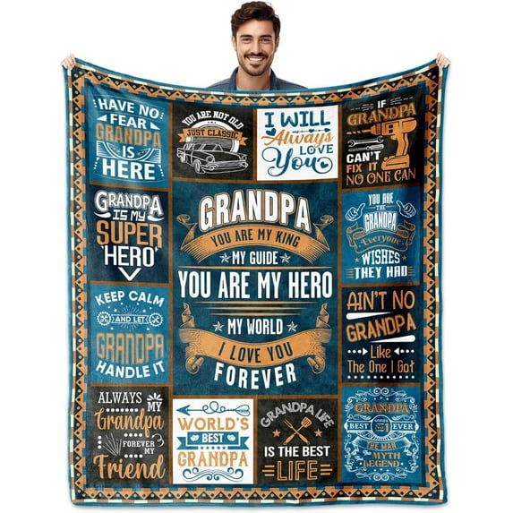 Valentines Day Husband Gifts, Gifts for Husband Blanket 60"x 50", Husband Gifts from Wife, Husband Birthday Gifts, Romantic Anniversary Wedding Gifts for Husband, Husband Gifts for Fathers Day