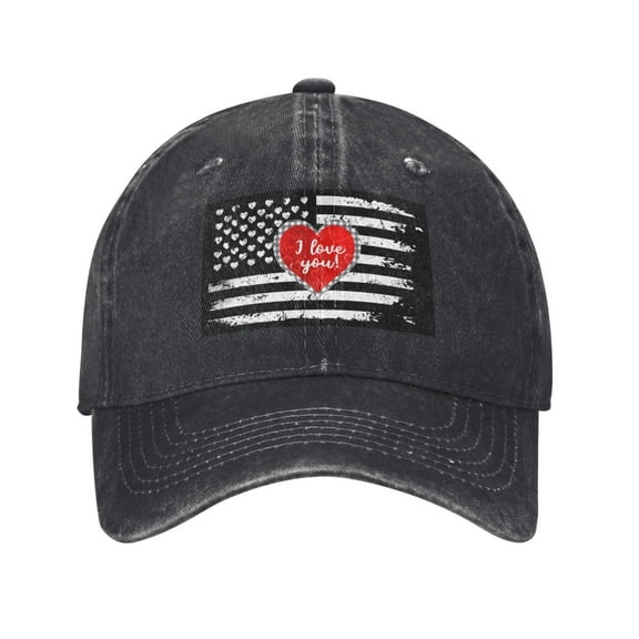 Valentines Day I Love You Baseball Cap Men'S Women'S Fashion Hat Vintage Adjustable Unisex Casquette