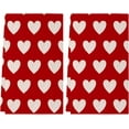 thumbnail image 1 of Valentines Day Kitchen Towels Set of 2, 18x26 Inch Valentines Day Dish Towels Sweet Heart Valentines Day Decor Hand Towels Seasonal Decorations for Home Drying Dishcloth, 1 of 6