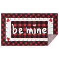 thumbnail image 1 of Valentines Day Love Be Mine Tablecloth,Wipeable Polyester Table Cover for Rectangle Tables,Foldable Tableclothes Decoration Tablecloths for Dining Room Camping Indoor Outdoor, 1 of 6