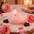 thumbnail image 1 of Valentines Day Love Themed Candles and Scented Wax Gifts, Romantic Holiday Presents for Home Party Decor, Anniversary Celebrations, 1.96*1.69*0.98in, Pink, 1 of 6