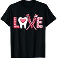 thumbnail image 1 of Valentines Day Love Tooth Dental Life Cute Dentist Graphic Black T-Shirt for Men and Women, 1 of 2