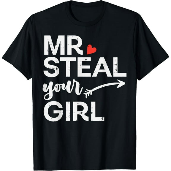 Valentines Day Mr Steal Your Girl Boys Youth T-Shirt