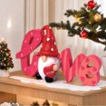 thumbnail image 1 of Valentines Day Ornament Resin Valentine LOVE Sign, Valentines Table Top Decor Gnome, Party Table Ornament Gift Decor, Wedding Table Decor Valentines Decorations(1PC), 1 of 6