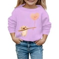 thumbnail image 1 of Valentines Day Outfit Boy Crew Neck Sweatshirt Lover Themed Letter Print Long Sleeve Pullover Boys Sweater for Boy 5-6 Years, 1 of 4