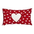 thumbnail image 1 of Valentines Day Pillow Cover 12X20 Inch/30X50cm Love Heart Decorations Holiday Farmhouse Decorative Pillow Case Decor for Home Sofa Couch (No Inner Liner Filling, Only a Pillowcase）, 1 of 5