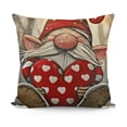 thumbnail image 1 of Valentines Day Pillow Covers Polka Dots Stripes Valentine Pillows Valentines Day Decorations for Sofa Couch, 1 of 5