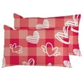 thumbnail image 1 of Valentines Day Pillow Covers Set of 2, I Love You Pillow Cases for Couch Sofa Living Room Outdoor Hello Valentines Day Home Decorations, 1 of 6