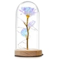 thumbnail image 1 of Valentines Day Rose Gifts, Birthday Gifts, Valentines Flowers Gifts, Valentine's Day Roses Gifts, Colorful Rose In A Glass Dome Gifts, 1 of 4
