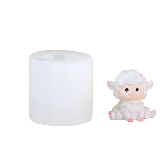 Valentines Day Sheep Silicone Mold Fondant Chocolate Mould Clay Resin Model Cake Decorating Tool Baking Accessories