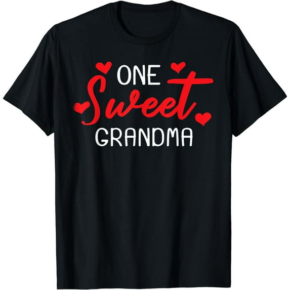 Valentines Day Shirt For Grandma Matching Family T-Shirt