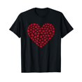 thumbnail image 1 of Valentines Day Shirts Women Men Kids Girls Cute Love Heart T-Shirt, 1 of 5