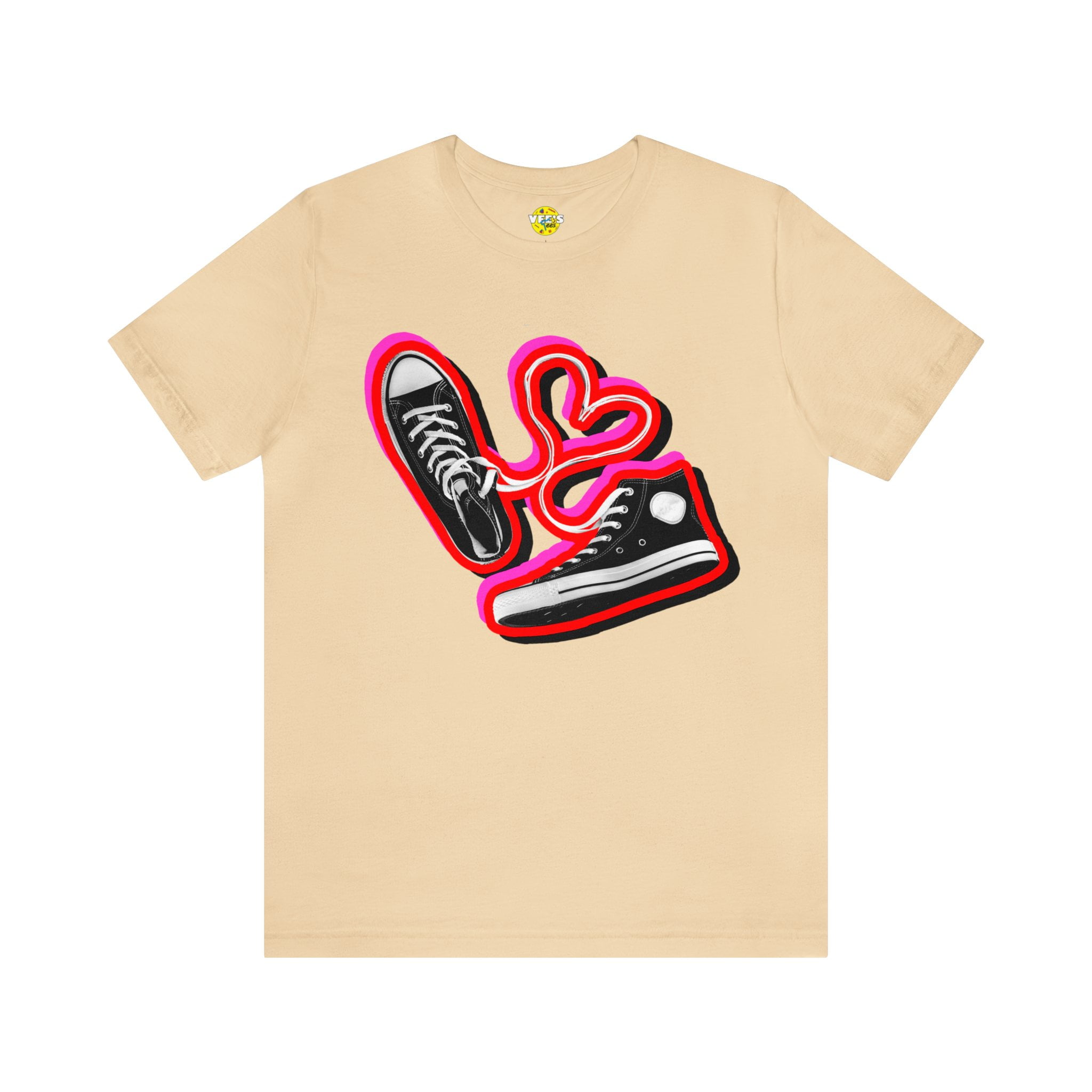 Converse shirt with heart hotsell