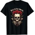 thumbnail image 1 of Valentines Day Skeleton Shirt Halloween T-Shirt Skull Casual Funny Graphic Crew Neck Short Sleeve T-Shirts (Men's, Women's), 1 of 2