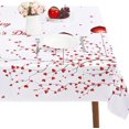 thumbnail image 1 of Valentines Day Table Cloth Love Tree and Heart Tablecloth Waterproof Machine Washable Tablecloth for Valentines Wedding Decoration, 60 x 120 Inch, 1 of 6