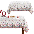 thumbnail image 1 of Valentines Day Tablecloth 52x70Inch,Valentine Day Red Heart Decor Tablecloths Polyester for Picnic Party Dinner,Rectangle Table Cloth for Valentine's Decorations(I), 1 of 4