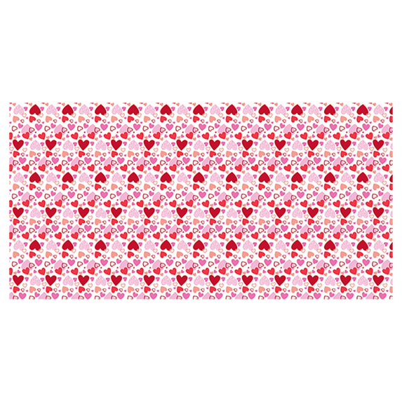 Valentines Day Tablecloths for Valentines Day Decor,54"x108" Disposable Plastic Tablecloths,Rectangle Heart Table Cover for Party Decorations Mothers Day Anniversary Birthday,Valentine Tablecloth,1PC