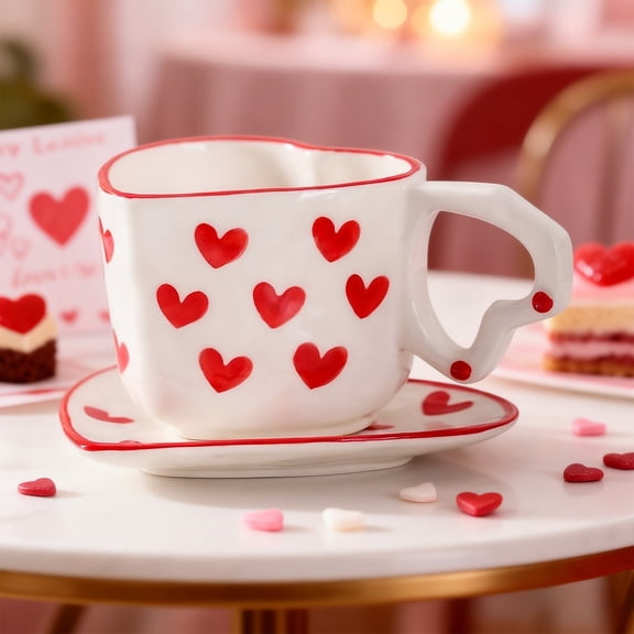 Valentines Day Themed Couple's Mug Valentines Day Gift Opening Activities Valentines Day Ideal Gift S