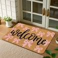 thumbnail image 1 of Valentines Day Welcome Doormat Red And P-ink Heart Sweet Rug Loves Indoor Outdoor Entrance Home Front Porch Rugs Decoration Supplies Heart D, 1 of 7