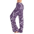 thumbnail image 1 of Valentines Day Women's Casual Long Pajama Elastic Waist Wide Leg Funny Graphic Pjs Drawstring Wide Leg Jogger Lounge Yoga Sweat Pants, 1 of 6