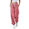 thumbnail image 1 of Valentines Day Women's Sweatpants Petite Length Pockets Pants Casual Workout Athletic Joggers Drawstring Waist Sweat Pants, 1 of 5