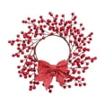 thumbnail image 1 of Valentines Day Wreaths, 12.9inch Artificial Red Berries Wreaths, Valentines Day Decorations for Window Displays, 1 of 5