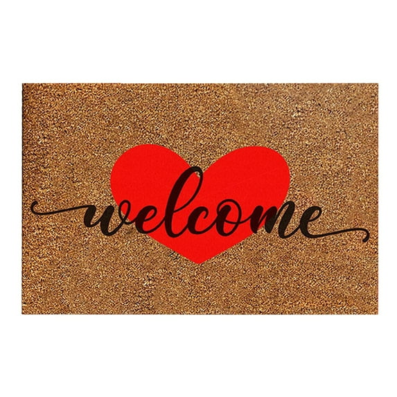 Valentines Decorations for the Home Valentine's Day Floor Mats Holiday Floor Mats Welcome Doormat Bathroom Bedroom Living Room Kitchen Outdoor Rugs Valentine's Day Gifts Home Decor Valentine's Day
