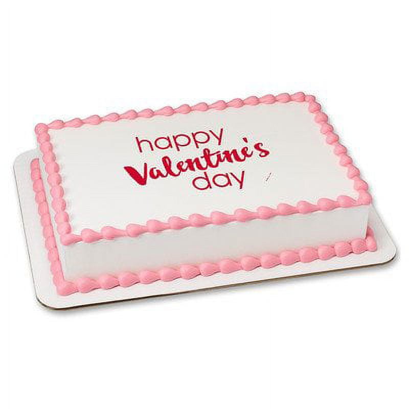 Valentine's Day Sheet Cake Creations - Food and Festivities