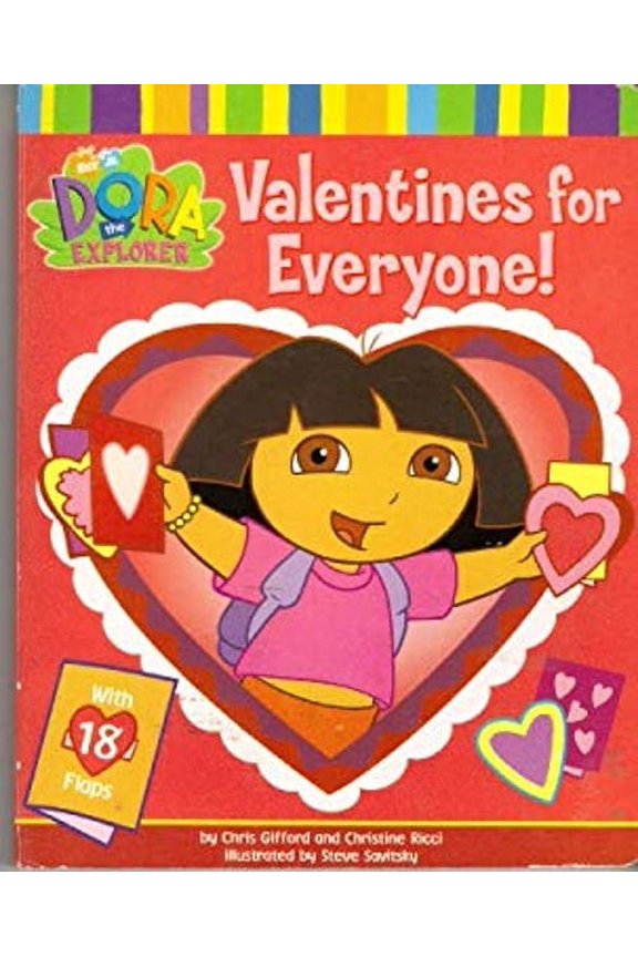 Pre-Owned Valentines For Everyone, Dora The Explorer (Board book) 0439462274 9780439462273