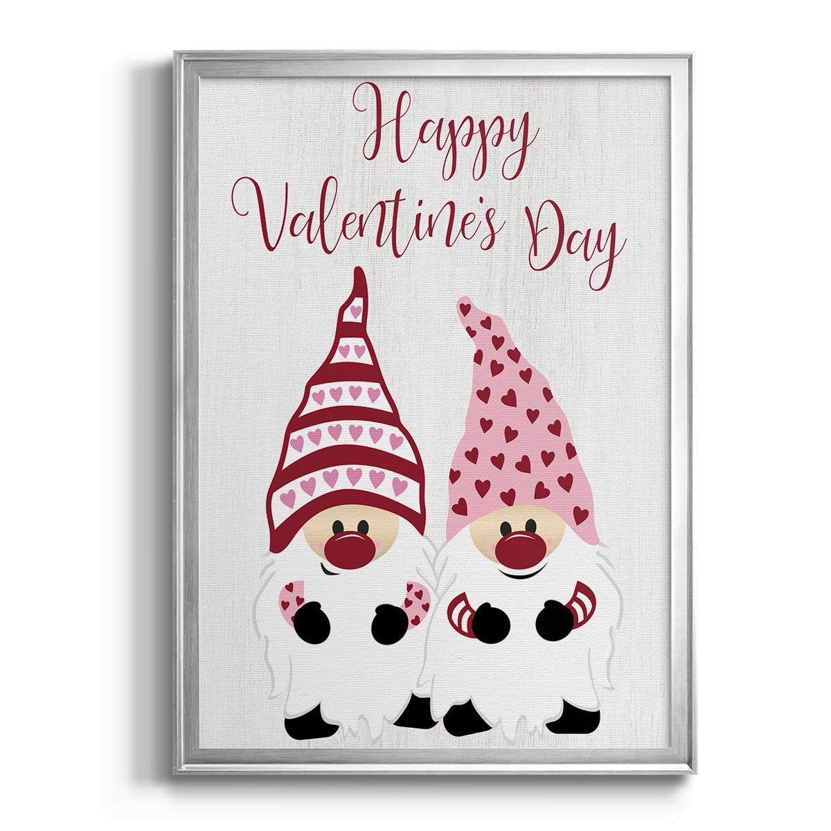 Valentines Gnomes Premium Classic Framed Print - Ready to Hang