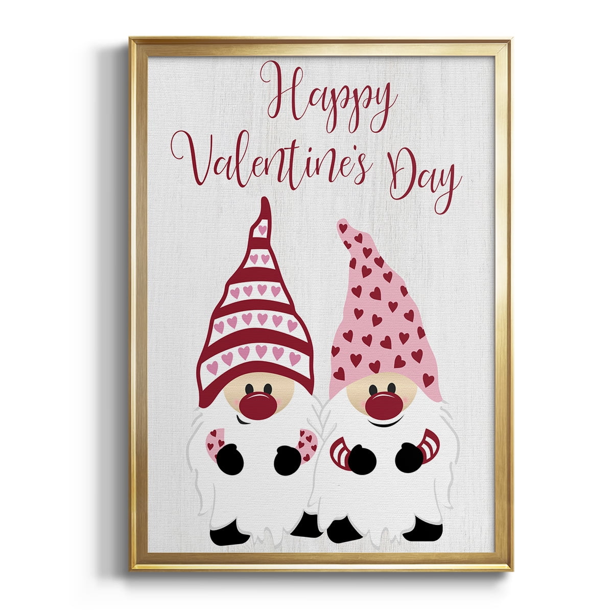 Valentines Gnomes Premium Classic Framed Print - Ready to Hang