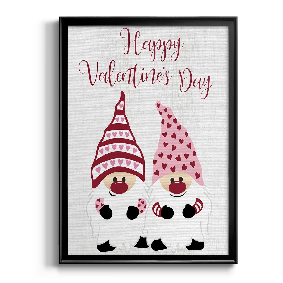 Valentines Gnomes Premium Classic Framed Print - Ready to Hang