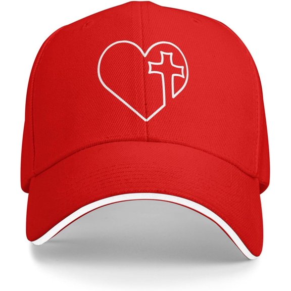 Valentines Hat Men Women Funny Heart Cute Valentines Day 9 Hat Baseball Cap
