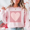 thumbnail image 1 of Valentines Heart Sweatshirt, Couple Valentines Sweatshirt, Anniversary Day Sweatshirt - Sizes S-5XL ,Art Print JSC, 1 of 6