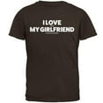thumbnail image 1 of Valentines I Love My Girlfriend Video Games Brown Adult T-Shirt - 2X-Large, 1 of 1
