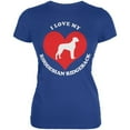 thumbnail image 1 of Valentines I Love My Rhodesian Ridgeback Royal Juniors Soft T-Shirt - X-Large, 1 of 1
