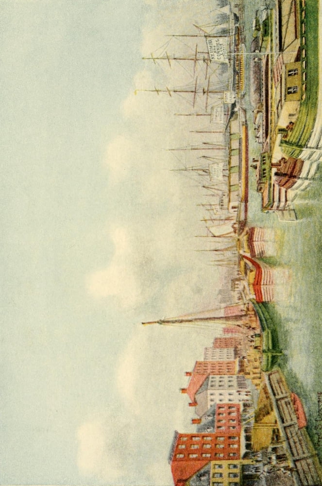 Valentines Manual of Old New York Hudson River Canal Boats Canvas Art - Frederick S Cozzens (18 x 24)