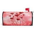 thumbnail image 1 of Valentines Red Hearts Magnetic Mailbox Cover Love Pink Mailbox Wrap Post Letter Box Cover Home Decorative for Standard Mailboxes, 1 of 6