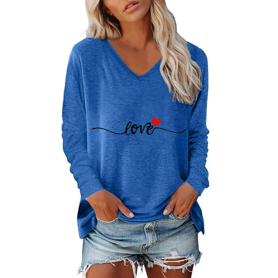 Valentines Shirts for Womens Funny Love Heart Tops Elegant Short Sleeve Crop Casual Long Shirt Cap Sleeve Tunic Summer Tank Sports Lightweight Pullover Tops