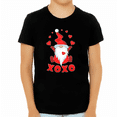 thumbnail image 1 of Valentines Shirts for Boys Valentines Day Outfit Gnome Valentine Shirt Valentines Day Gifts for Kids, 1 of 5
