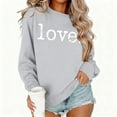 thumbnail image 1 of Valentines Sweatshirt: Teacher Sweatshirt Valentine Teach Long Sleeve Pullover Tops, 1 of 5