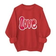 thumbnail image 1 of Valentines Sweatshirt: Teacher Sweatshirt Valentine Teach Long Sleeve Pullover Tops, 1 of 6