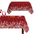 thumbnail image 1 of Valentines Tablecloth,Valentines Day Tablecloth Rectangle 52" x 70",Valentine Gnomes & Roses Pink Table Cover for Dining Room,Kitchen,Picnic(#07), 1 of 4
